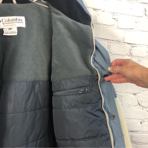 Columbia Colorblock Ski Snowboard Hooded Parka Jacket Sz XL - Picture 7 of 15